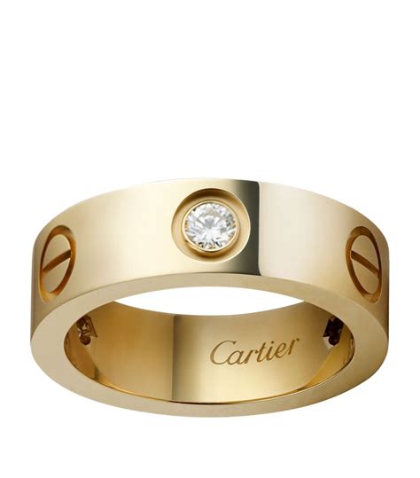 gold cartier love ring|cartier love ring real.